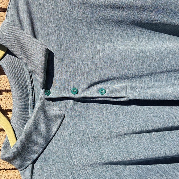 Adidas Men's Green Polo Shirt - Picture 5 of 7